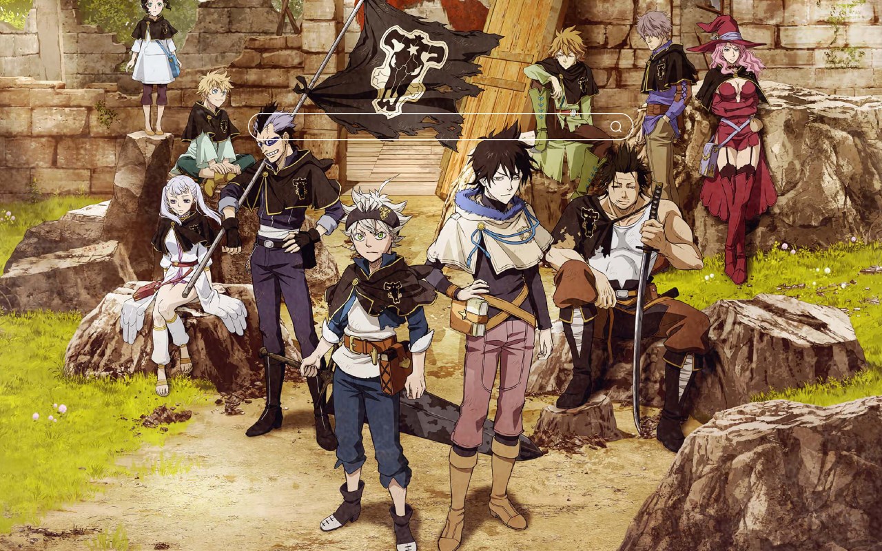 Black Clover HD Wallpapers New Tab
