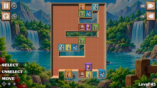 Animal Slide Match — 3