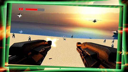 Beach Defence Battle screenshot 4