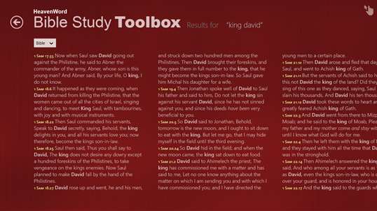 HeavenWord Bible Study Toolbox screenshot 6