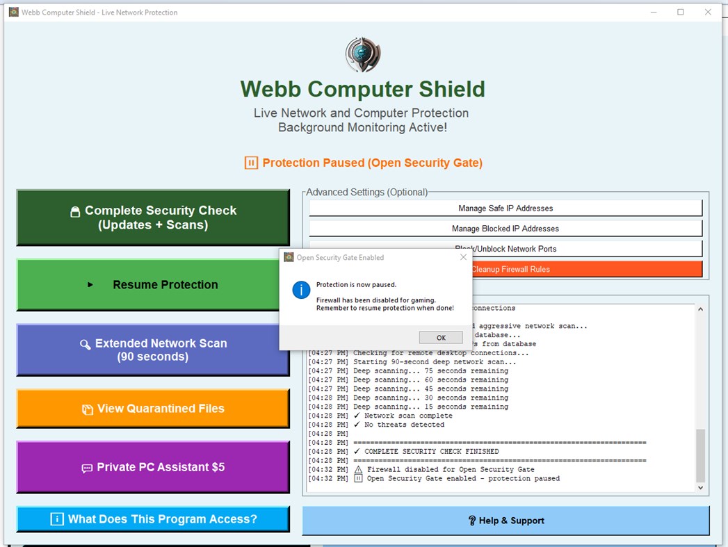 #9. Webb Computer Shield (Windows) De: Webb Software Solutions