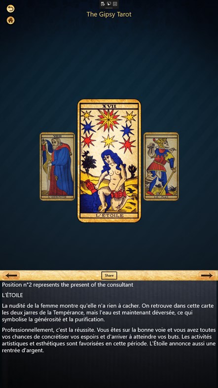 #5. Tarot Lite (Windows) By: TELEMAQUE