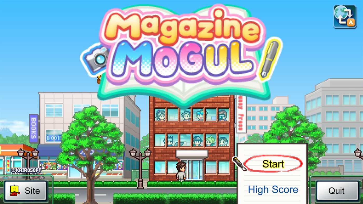 #5. Magazine Mogul (Windows) Von: Kairosoft