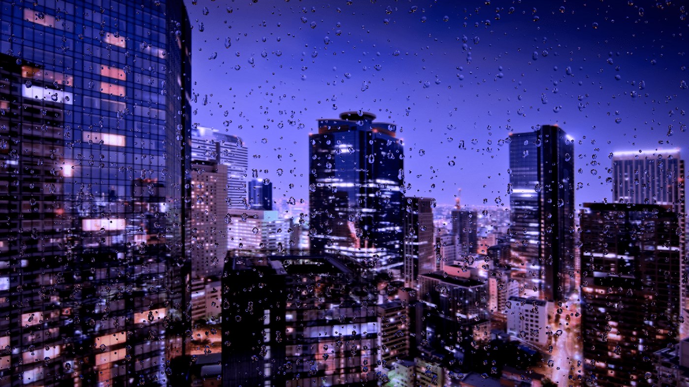 #3. ScreenSaverRain+ (Windows) بواسطة: Valaut