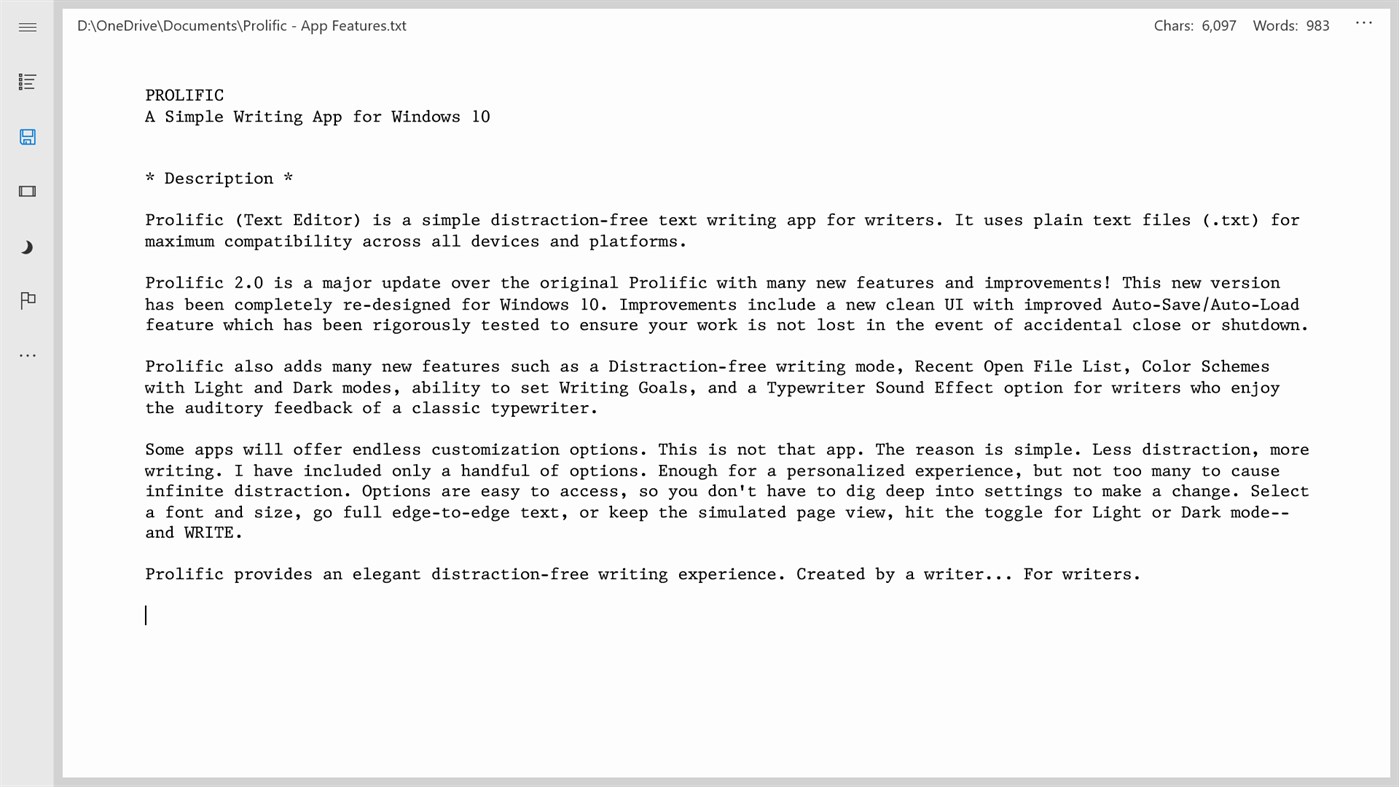 #1. Prolific (Windows) Ved: Rebel Ware