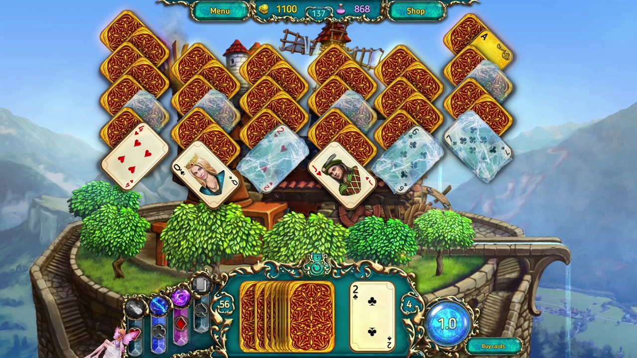 Dreamland Solitaire: Dragon's Fury screenshot 4