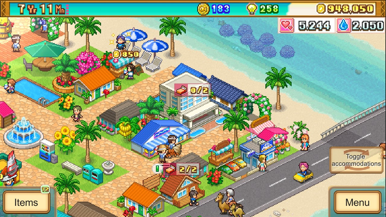 Tropical Resort Story screenshot 1