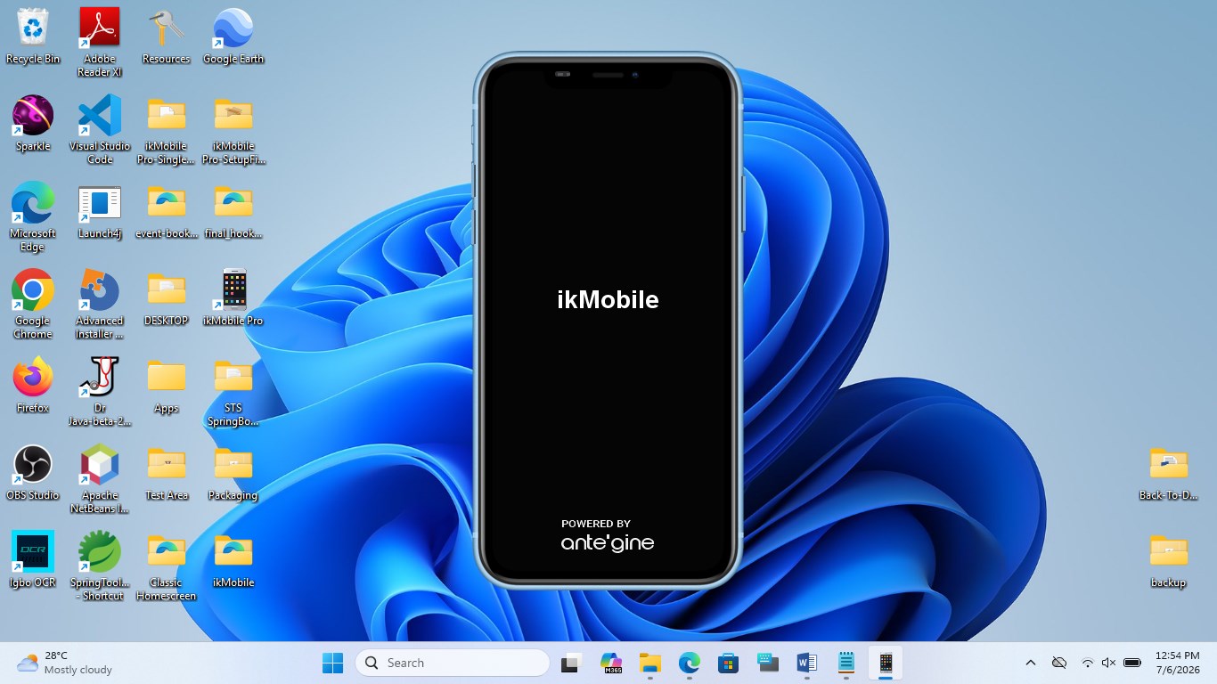ikMobile: Free Smartphone Simulator screenshot