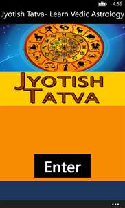 Jyotish Tatva- Learn Vedic Astrology in Hindi screenshot 1