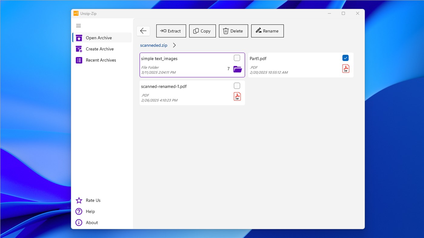 #3. Unzip-Zip (Windows) Oleh: File Format Apps