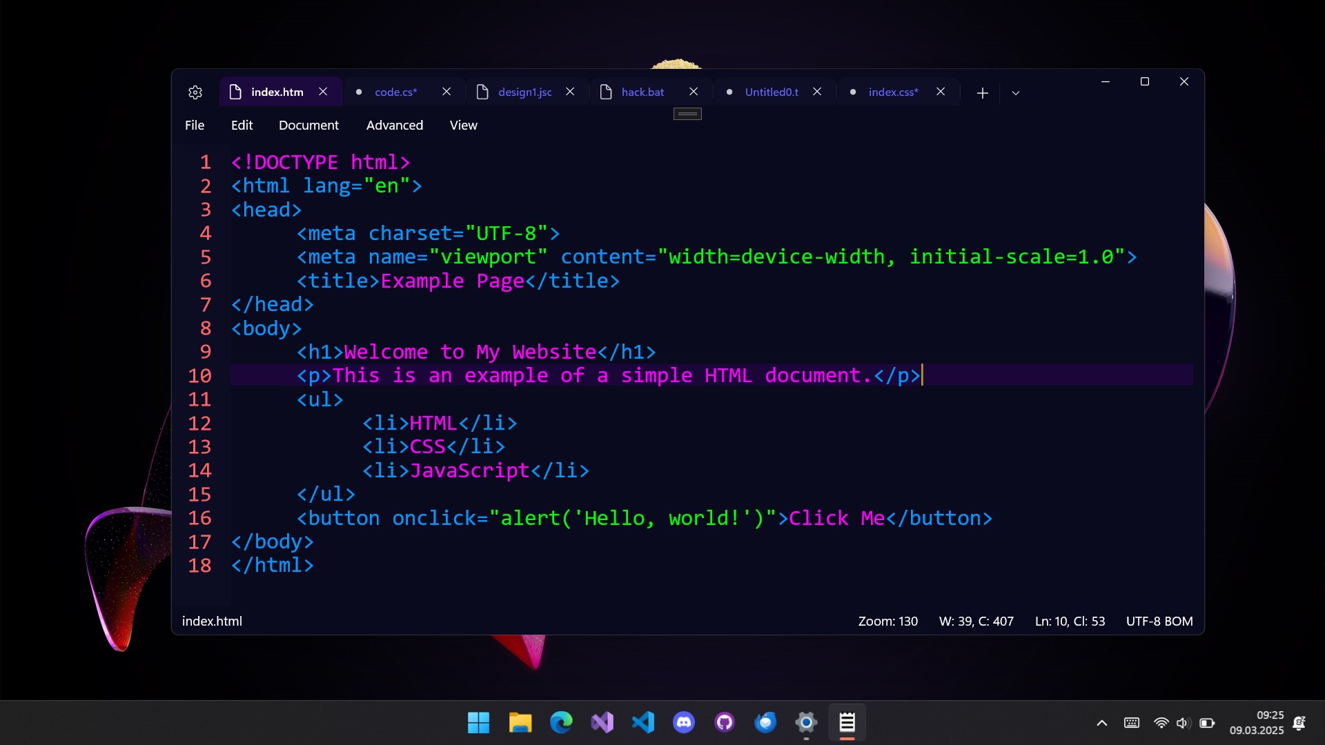 Fastedit screenshot