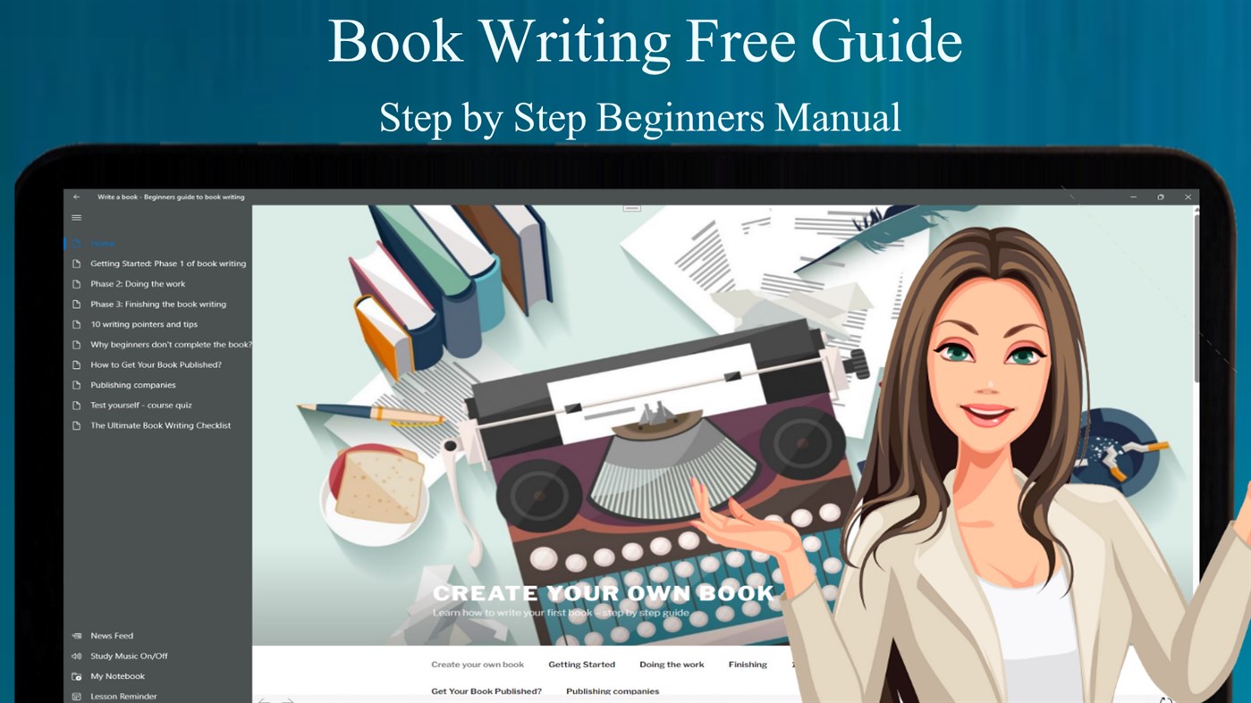 #1. Write a book - Beginners guide to book writing (Windows) 由: Better courses