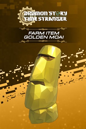 Digimon Story Time Stranger - Farm Item Golden Moai