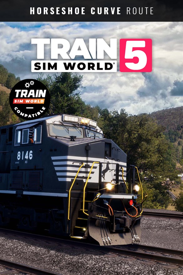 Train Sim World 5: Horseshoe Curve: Altoona - Johnstown & South Fork Xbox Series X|S and Xbox One cover art