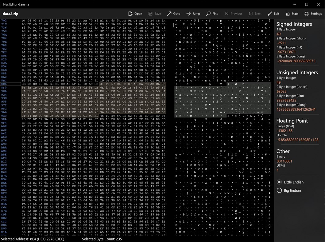 #4. Hex Editor Gamma (Windows) 게시자: Dark Wake Solutions