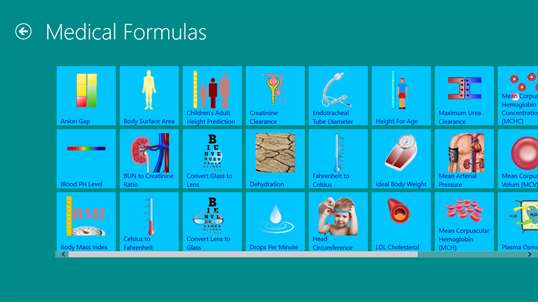 Medical Formulas screenshot 1