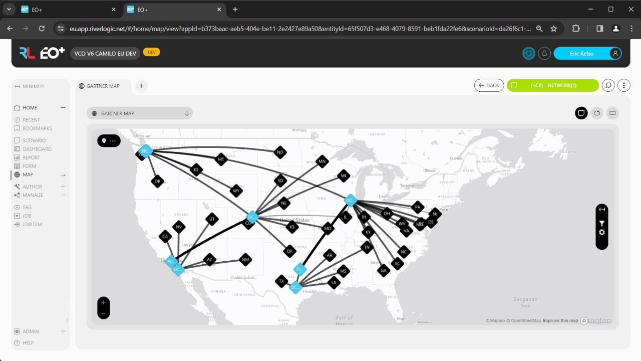 Snapshot 3 of River Logic: Value Chain Optimization Solution