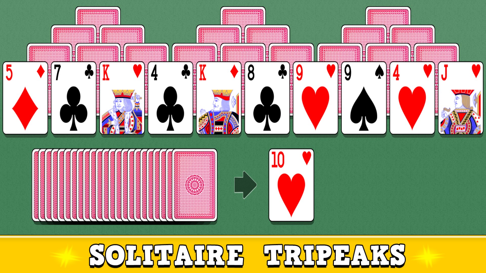 Get Solitaire TriPeaks Card Game Microsoft Store