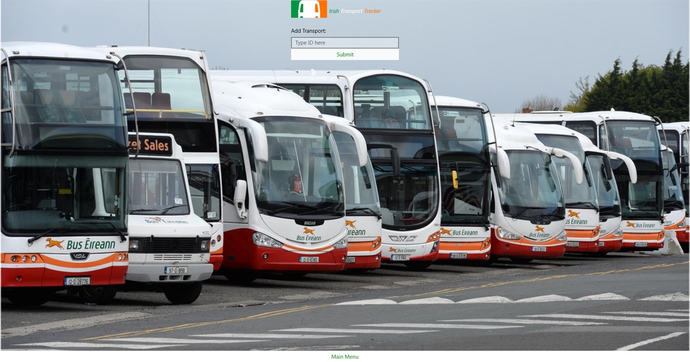 #2. Irish Transport Tracker (Windows) 由: CianG