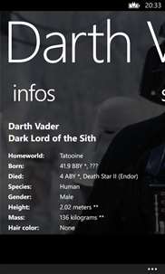 SW - Darth Vader screenshot 1