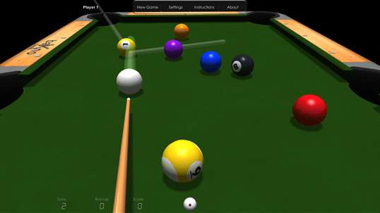 Billiards HD screenshot 1
