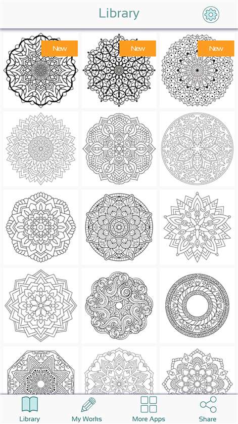Mandala Coloring Pages Screenshots 2