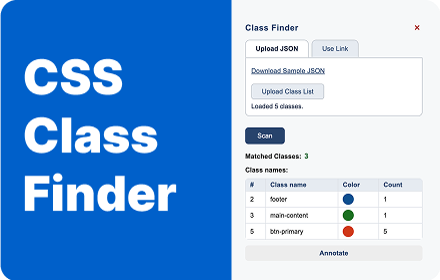 CSS class finder - Add-on Download