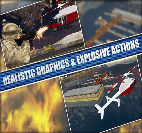 Helicopter Air Battle Gunship screenshot 3