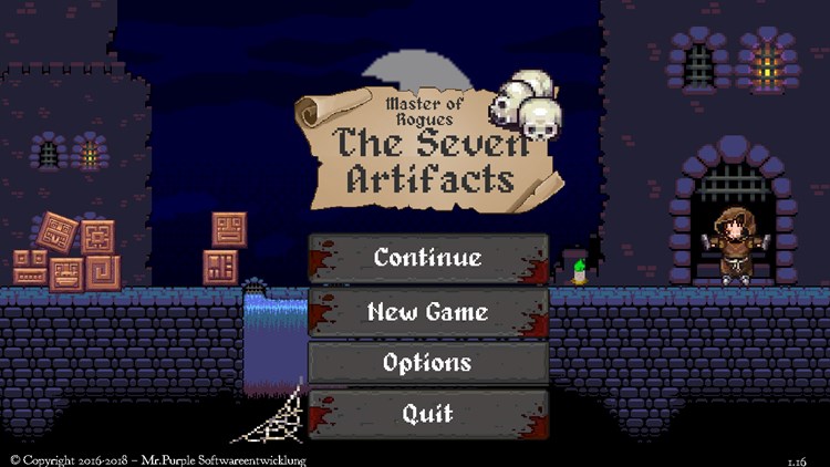 Master of Rogues - The Seven Artifacts (roguelike) - PC - (Windows)