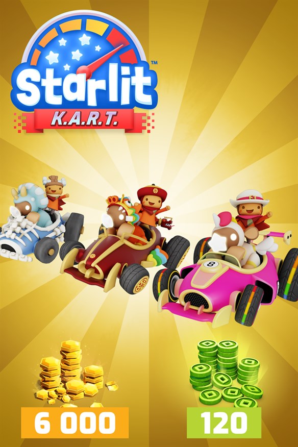 Golden Combo! - Starlit KART Racing Xbox Series X|S and Xbox One cover art