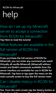 RCON for Minecraft screenshot 6