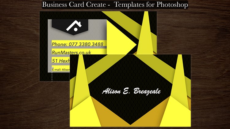 Business Card Create - Templates for Photoshop - PC - (Windows)