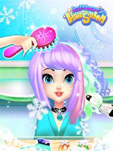 Hair Salon Games: Ice Princess screenshot 1