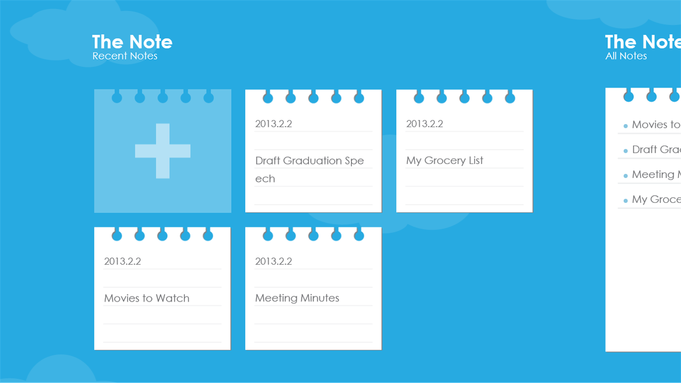 #1. The Note (Windows) Podle: Ancientec