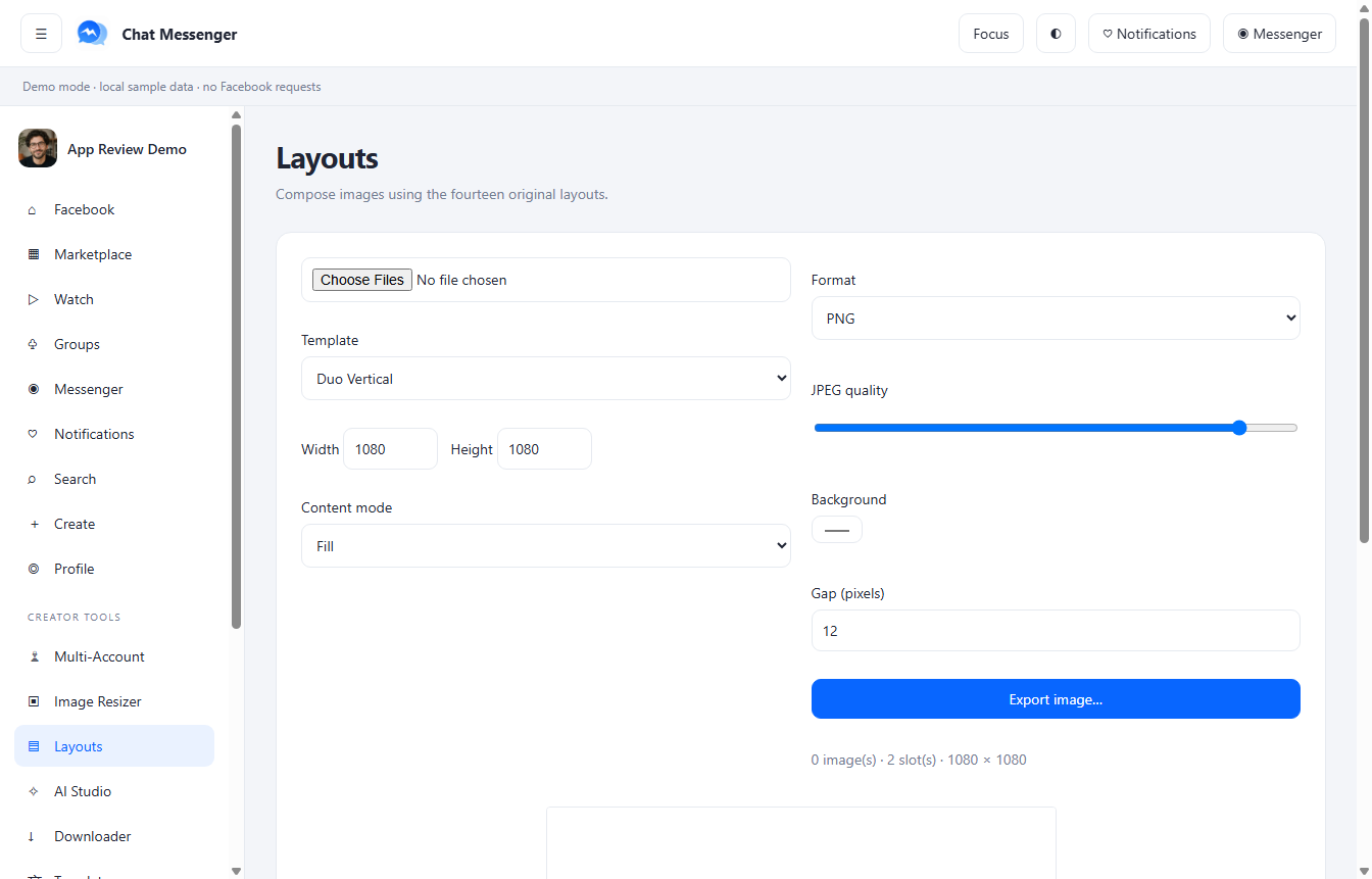 Chat AI Messenger screenshot