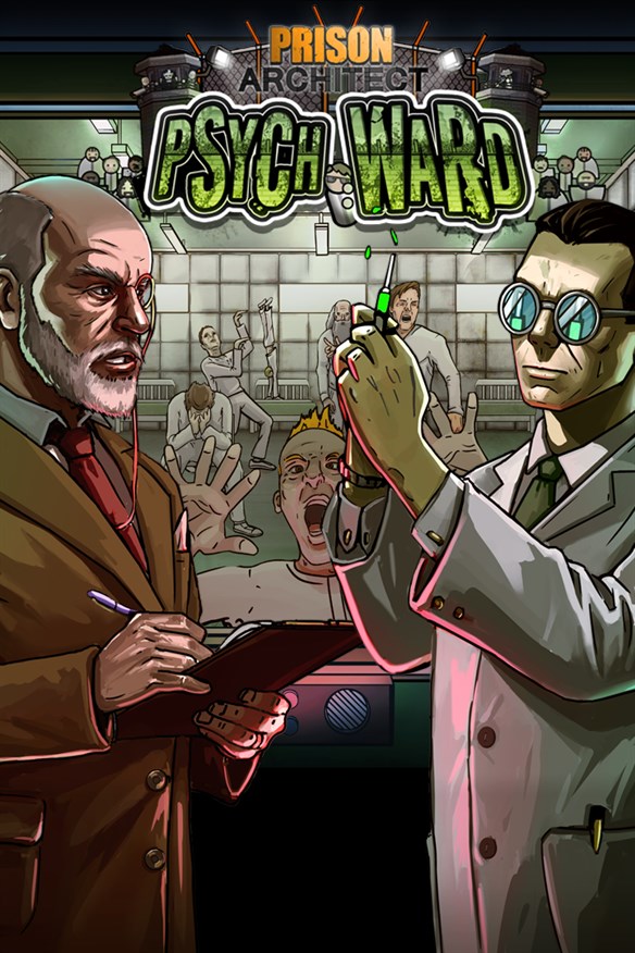 Prison Architect: Psych Ward DLC Xbox Series X|S and Xbox One cover art
