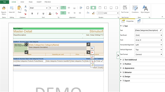 Stimulsoft Designer screenshot 2