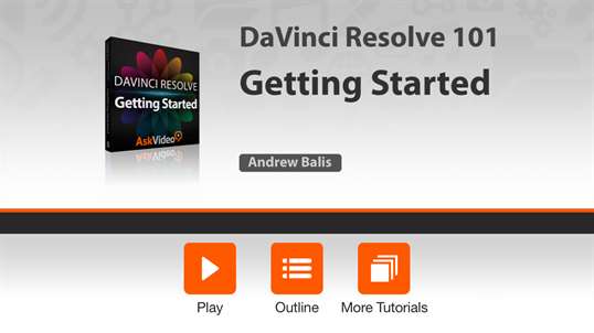 Getting Started Course For DaVinci Resolve. screenshot 1