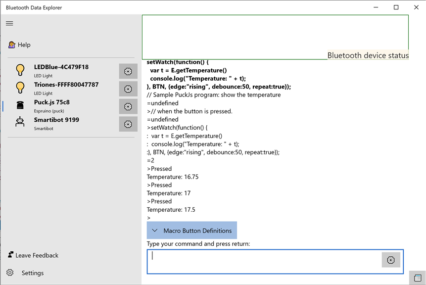 Bluetooth Device Controller - Microsoft Apps