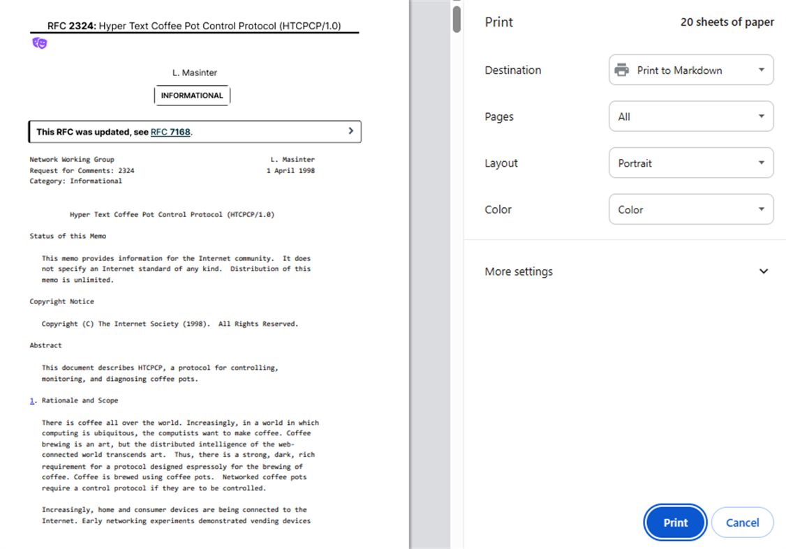 #2. Print2MD (Windows) От: FriskeLabs