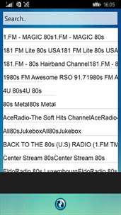 Radio 80s screenshot 1
