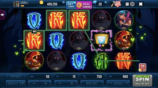Mysterious Slot Machine screenshot 1