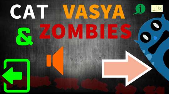 Cat Vasya & Zombies screenshot 1