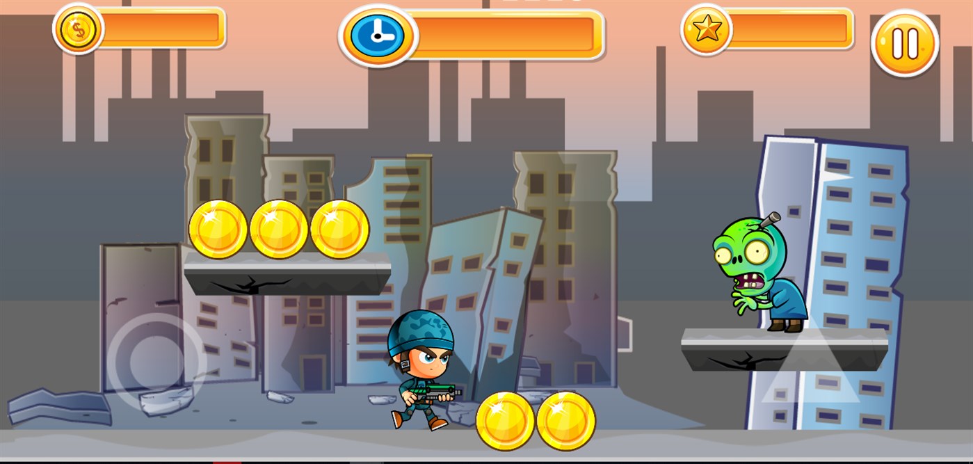 #5. Zombie Shooter Runner (Windows) 由: AmgDev Studio