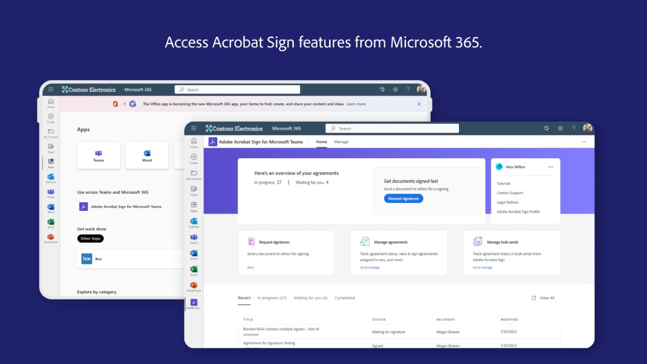Snapshot 4 of Adobe Acrobat Sign