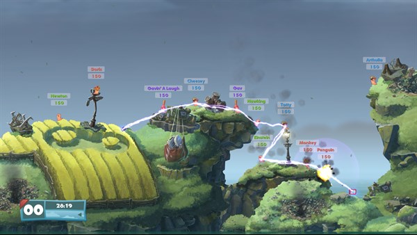 Worms Battlegrounds + Worms W.M.D screenshot