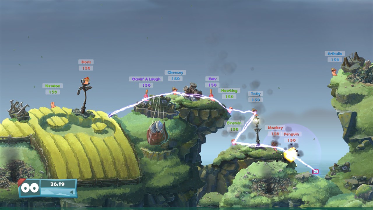 Worms W.M.D screenshot 1