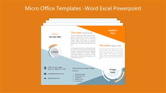 Micro Office for MS Templates screenshot 4