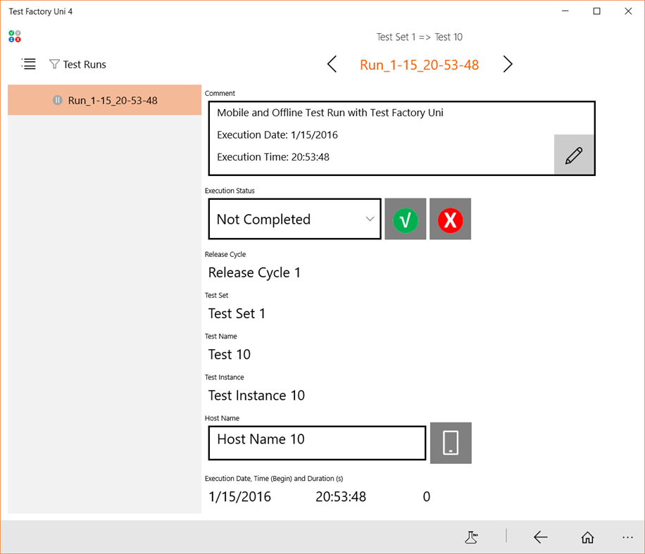 #4. TESTFACTORY Uni (Windows) 来自: Sven Koos