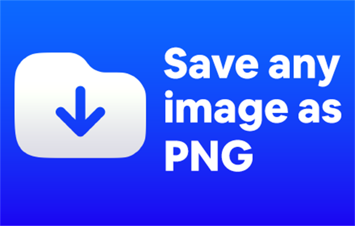 Save Image As PNG